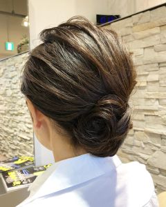 ちょっと控えめなまとめ髪 - Hair&Make OPSIS掲載