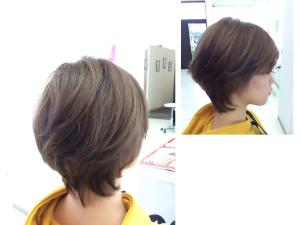 大人可愛い☆ハンサムショート☆グレージュ - Hair VERDE掲載