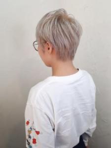 【reir下北沢】*マニッシュショート+ペールホワイト* - Reir_下北沢掲載