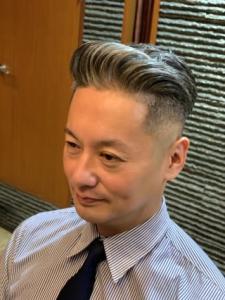 白髪にも似合う大人のヘアスタイル。クラシカルポンパドール - ヘアーモードキクチ 銀座店掲載