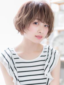 ふんわりくせ毛風★小顔ひし形ショート　簡単スタイリング - mod's hair 上尾【モッズヘア】上尾西口店掲載