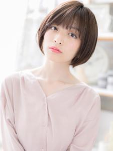 好感度大！ツヤ透明感☆小顔前下がりボブ　似合わせカット - mod's hair【モッズヘア】上尾/上尾西口店掲載