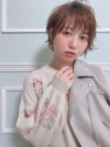 シースルーバング大人可愛いマッシュショート - NOAH掲載