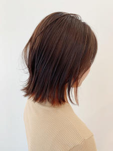 ボブ×インナーオレンジ - トリート ヘアデザイン浦安店掲載