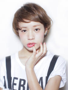 エッジショート×透明感アッシュグレージュ - MODE K’s amyu　厚木店掲載
