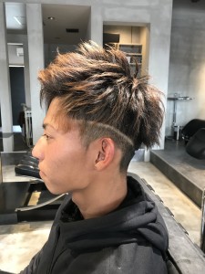 ライン刈上げ - Men's Hair SPICE 駅前店掲載