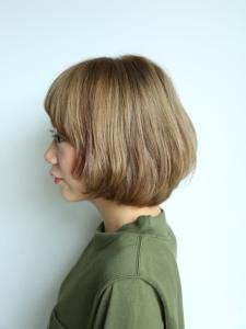 前髪短めのコンパクトボブ - hair make flencia掲載