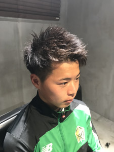 アシメバング - Men's Hair SPICE 駅前店掲載