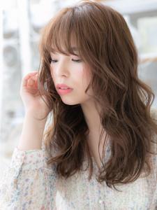 シースルーバングで外国人風小顔グラマラス　簡単スタイリング - mod's hair【モッズヘア】上尾/上尾西口店掲載