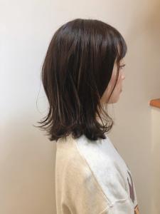 切りっぱなしボブ　大人カジュアルスタイル - Le Coeur掲載