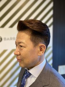 50代メンズ　ヨーロピアンスタイル - バーバーバー中野掲載