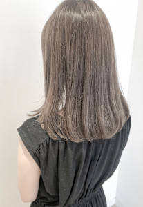 ラベンダーグレージュ - hair design filo掲載