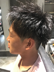ショートブロックスタイル - Men's Hair SPICE 駅前店掲載