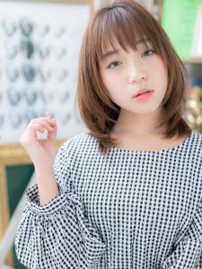 伸ばしかけにも♪丸みフォルムの小顔ピュアミディ　大人かわいい - COVER HAIR & SPA bliss【カバーヘア アンド スパ ブリス】浦和/浦和西口店掲載