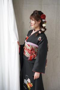 振袖に合わせた編み下ろしセット - EMU international 春日部本店掲載
