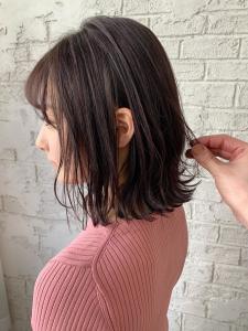 切りっぱなしボブブランジュラベンダーダブルバング2012 - prize 池袋【プライズ】池袋西口店掲載
