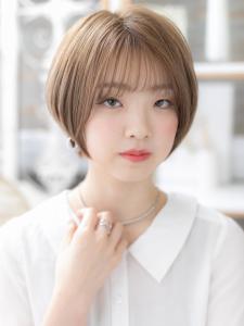 外国人風ハイトーンで垢抜け☆前下がりボブ　小顔 - mod's hair【モッズヘア】上尾/上尾西口店掲載
