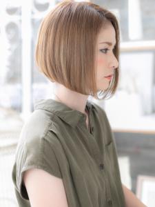 外国人風カラー★前下がりシャイニーストレート　大人ボブ - mod's hair【モッズヘア】上尾/上尾西口店掲載