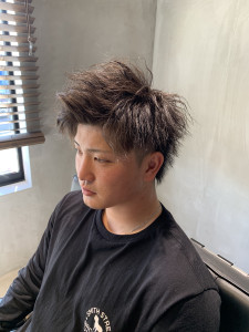 緩めツイスト - Men's Hair SPICE 駅前店掲載