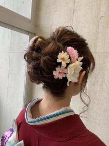 振袖に合うアップ - EMU international 春日部本店掲載