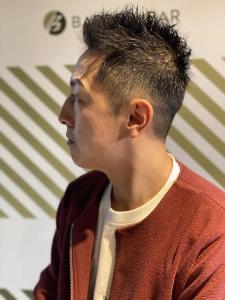 BARBER-BARの爽やかショートスタイル - バーバーバー赤羽掲載