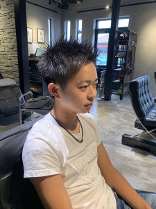 アシメブロック - Men's Hair SPICE 駅前店掲載