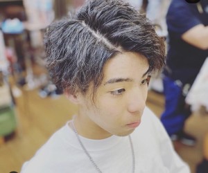 ツイストピンパーマ - 理容室半個室２席完備ヘアーステーション Le・shoji掲載