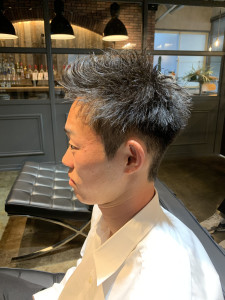 外ハネブロック - Men's Hair SPICE 駅前店掲載