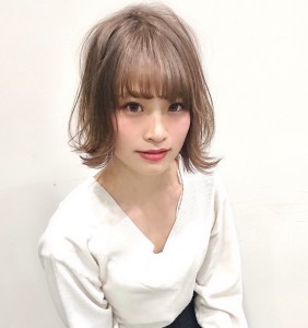 大人可愛い外ハネボブアッシュグレージュLinona/sida - Linona 錦糸町掲載