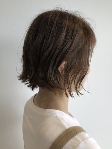 切りっぱなしボブショート - hair salon fuuga せんげん台店掲載