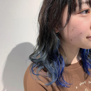 グラデーションカラー風×オーシャンブルー - hair salon fuuga せんげん台店掲載