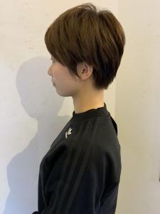 【Luccica】スッキリ耳掛けショート☆アッシュベージュ - Luccica hair&spa掲載