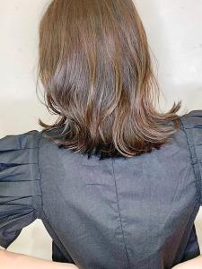 【Luccica】お客様スタイル切りっぱなし×ミディアム - Luccica hair&spa掲載
