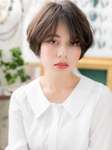 センターパートで抜け感…大人前下がりボブ　伸ばしかけ - COVER HAIR bliss 【カバー ヘア ブリス】川口/ららテラス川口東口駅前店掲載