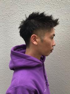 スパイキーショート(メンズ)　【柏】 - メンズサロン R-EVOLUT hair掲載