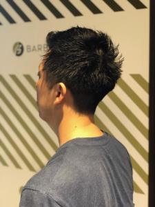 大人のシンプルショート【BARBER-BAR】 - バーバーバー赤羽掲載