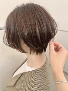 大人かわいい小顔丸みのあるショートボブ　20代30代40代　 - Neolive aim 横浜店掲載