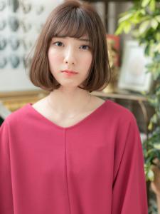 黒髪も◎前下がり小顔ツヤふわ大人ボブ　毛先パーマ - COVER HAIR bliss【カバーヘア ブリス】北浦和/北浦和西口店掲載