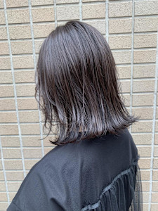 ☆春夏　透明感カラー　ブリーチなし　アッシュグレージュ - marju銀座掲載