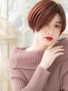 個性的外国人風カラー…小顔前下がりボブ　ローライト - mod's hair【モッズヘア】上尾/上尾西口店掲載