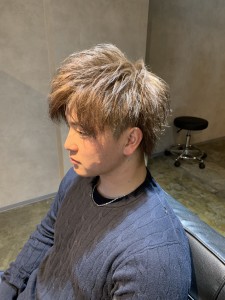 アッシュグレースタイル - Men's Hair SPICE 駅前店掲載