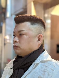 リーゼントフェード＜理容室＞＜銀座＞＜メンズ＞＜ショート＞ - ヒロ銀座ヘアーサロン銀座一丁目店掲載