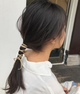 簡単★大人可愛い紐アレンジ - 福岡 オーガニックカラー miroa掲載