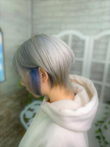 シルバーホワイトカラー - HAIR&MAKE STUDIO MIMURO掲載