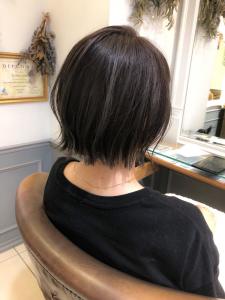 夏に最適☆切りっぱなしショートボブ　アッシュ - Neolive aim 横浜店掲載