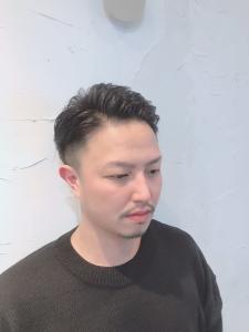綺麗め七三ツーブロックメンズカット - bat.hair 渋谷本店掲載