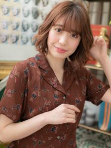 軽やかデジタルパーマくせ毛風前下がりボブ　大人かわいい - COVER HAIR bliss【カバーヘア ブリス】戸田公園/戸田公園西口店掲載