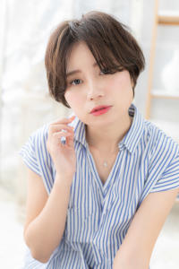 黒髪も◎外国人風ニュアンスラフショート　ナチュラルボブ - mod's hair【モッズヘア】上尾/上尾西口店掲載