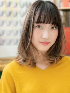 外国人風☆抜け感色っぽワンカールミディ　ロブ - COVER HAIR bliss 戸田公園西口店掲載
