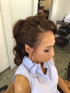 コンテストヘアメイク